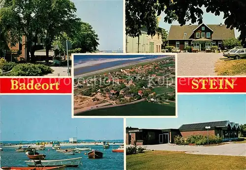 AK / Ansichtskarte Stein_Ostsee Stein Fliegeraufnahme mit Strand Stein_Ostsee