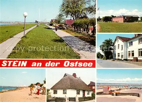 AK / Ansichtskarte Stein_Ostsee mit Strand  Stein_Ostsee