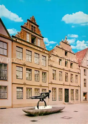 AK / Ansichtskarte Bielefeld Marktplatz mit Brunnen Bielefeld