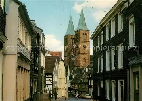 AK / Ansichtskarte Schwelm Koelner Strasse Christuskirche Schwelm