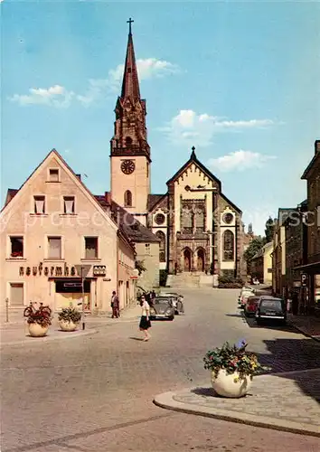 AK / Ansichtskarte Selb Kirchenpartie Selb