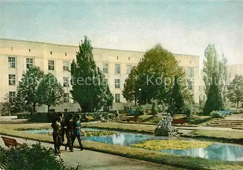 AK / Ansichtskarte Bialystok Parkanlage Denkmal Bialystok