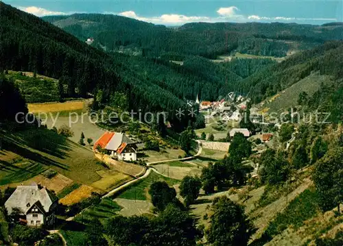 AK / Ansichtskarte Triberg_Schwarzwald Panorama Blick ins Nussbachtal Triberg Schwarzwald