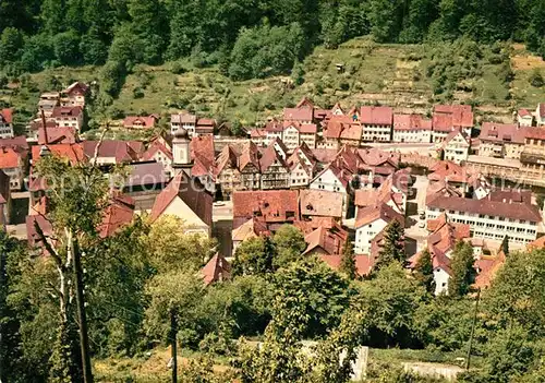 AK / Ansichtskarte Neuenbuerg_Enz Blick ins Tal Neuenbuerg Enz