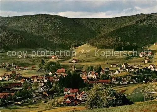 AK / Ansichtskarte Mitteltal_Schwarzwald Panorama Luftkurort Mitteltal Schwarzwald