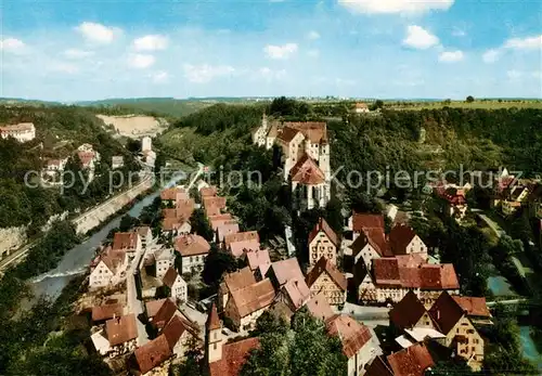 AK / Ansichtskarte Haigerloch Panorama Luftkurort mit Schloss Haigerloch