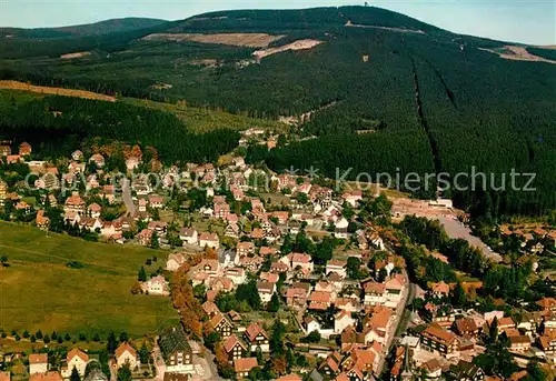 AK / Ansichtskarte Braunlage Heilklimatischer Hoehenluftkurort Fliegeraufnahme Braunlage