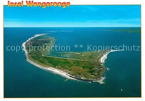 AK / Ansichtskarte Wangerooge_Nordseebad Nordseeinsel Fliegeraufnahme Wangerooge_Nordseebad