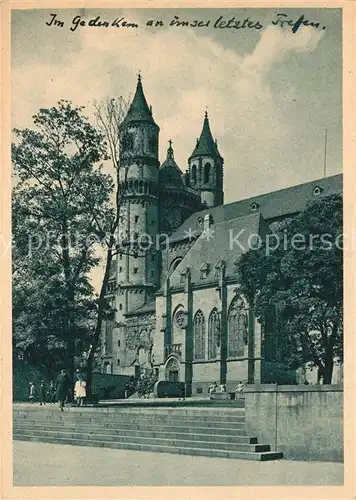 AK / Ansichtskarte Worms_Rhein Dom Worms Rhein