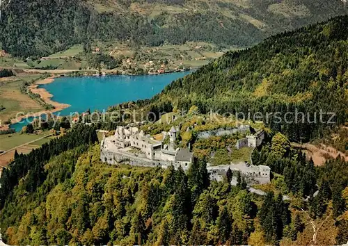 AK / Ansichtskarte Ruine_Landskron Fliegeraufnahme Ruine_Landskron