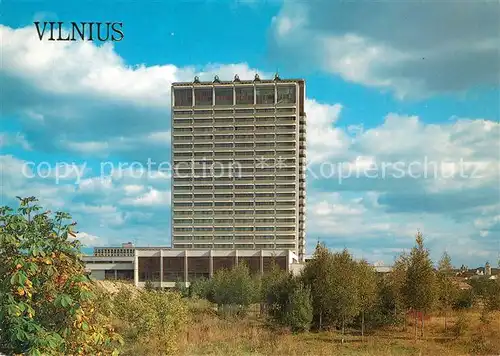 AK / Ansichtskarte Vilnius Lietuva Hotel Vilnius