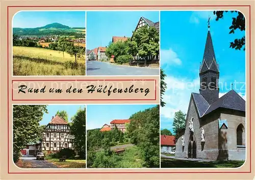 AK / Ansichtskarte Geismar_Eichsfeld Ershausen Wallfahrtskirche Christus der Erloeser Kloster Zella Geismar Eichsfeld