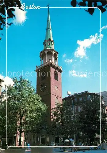 AK / Ansichtskarte Boston Old South Meeting House Washington Street Boston