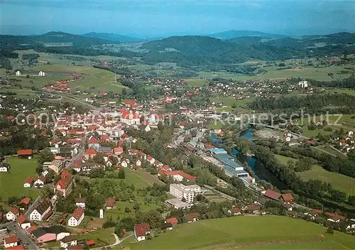 AK / Ansichtskarte Viechtach_Bayerischer_Wald Fliegeraufnahme Viechtach_Bayerischer