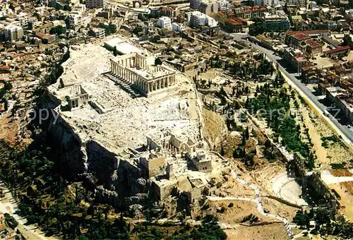 AK / Ansichtskarte Athen Fliegeraufnahme Akropolis Athen