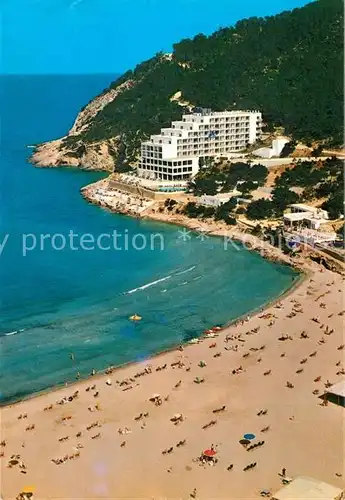 AK / Ansichtskarte Santa_Eulalia_del_Rio Fliegeraufnahme Hotel Cala Llonga Santa_Eulalia_del_Rio