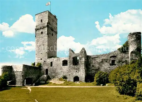 AK / Ansichtskarte Koenigstein_Taunus Burgruine Burgturm Koenigstein_Taunus