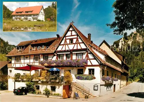 AK / Ansichtskarte Gundelfingen_Muensingen Land und Ferienhotel Wittstaig Gundelfingen Muensingen