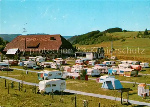 AK / Ansichtskarte Lenzkirch Campingplatz Kreuzhof  Lenzkirch