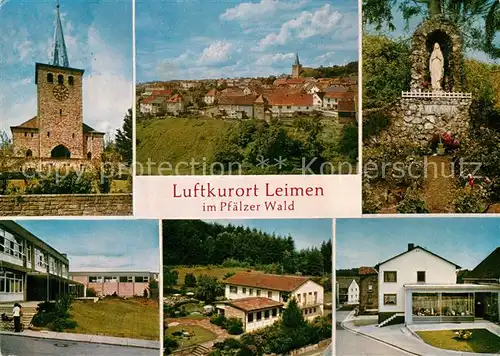 AK / Ansichtskarte Leimen_Pfalz Kirche Leimen Pfalz