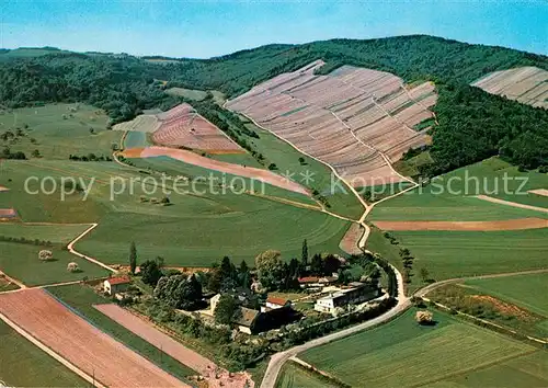 AK / Ansichtskarte Sobernheim_Bad Fliegeraufnahme Felke Kurhaus Menschel Sobernheim_Bad