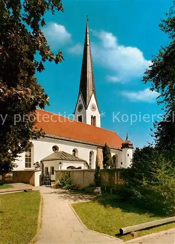 AK / Ansichtskarte Fischen_Allgaeu Pfarrkirche Fischen Allgaeu