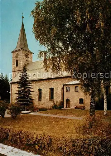 AK / Ansichtskarte Fichtelberg_Bayreuth Pfarrkirche Fichtelberg Bayreuth