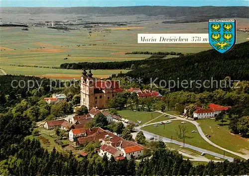 AK / Ansichtskarte Maria_Dreieichen Fliegeraufnahme Bruendlkapelle Graselhoehle Maria Dreieichen