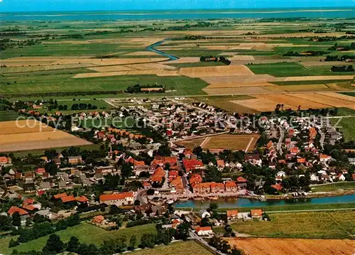 AK / Ansichtskarte Hooksiel_Nordseebad Fliegeraufnahme Hooksiel_Nordseebad