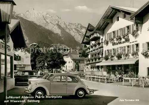 AK / Ansichtskarte Abtenau Marktplatz Abtenau