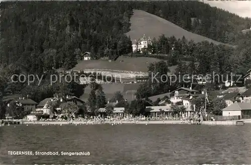 AK / Ansichtskarte Tegernsee Sengerschloss Tegernsee