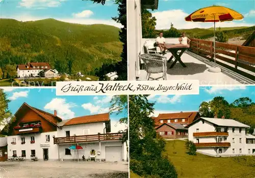 AK / Ansichtskarte Kalteck Berggasthof Heinrich Hartl Kalteck