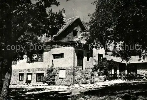 AK / Ansichtskarte Pilis_Hegyseg Touristenhaus Aurel Sromfeld  Pilis Hegyseg