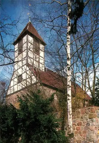 AK / Ansichtskarte Tempelhof_Berlin Evangelische Dorfkirche  Tempelhof Berlin