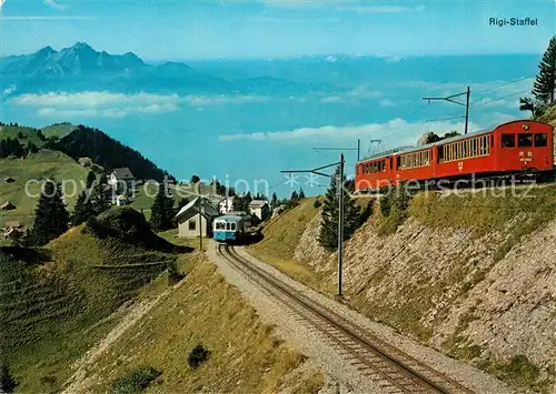 AK / Ansichtskarte Rigi_Staffel Pilatus Eisenbahnen Rigi_Staffel