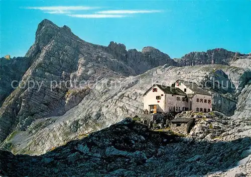 AK / Ansichtskarte Riemannhaus Breithorn Steinernes Meer Riemannhaus