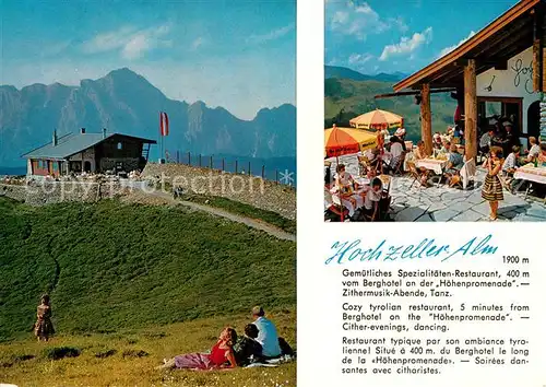 AK / Ansichtskarte Zell_See Hochzeller Alm Zell_See