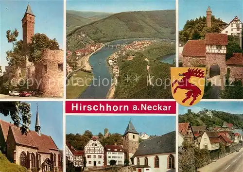 AK / Ansichtskarte Hirschhorn_Neckar  Hirschhorn Neckar