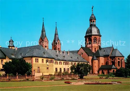 AK / Ansichtskarte Seligenstadt_Hessen Einhards Basilika Seligenstadt_Hessen