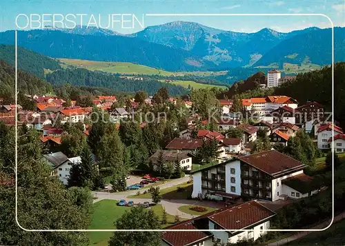 AK / Ansichtskarte Oberstaufen Panorama Oberstaufen