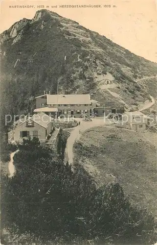 AK / Ansichtskarte Herzogstandhaus Martinskopf Herzogstandhaus