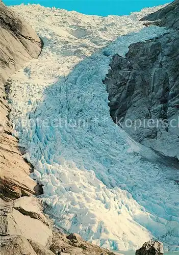 AK / Ansichtskarte Olden_Nordfjord Briksdalsbre Glacier  Olden Nordfjord