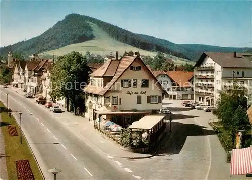 AK / Ansichtskarte Baiersbronn_Schwarzwald Cafe am Eck Baiersbronn Schwarzwald