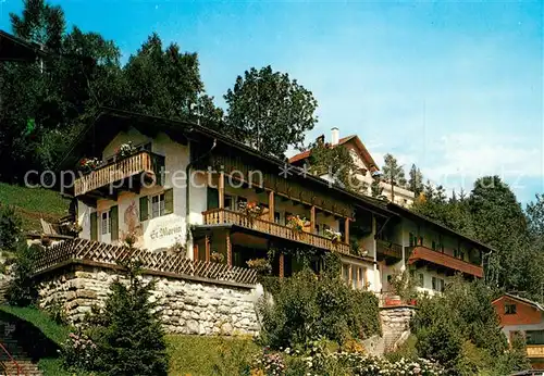 AK / Ansichtskarte Mittenwald_Bayern Gaestehaus St. Martin Mittenwald Bayern