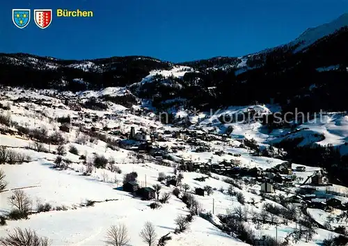 AK / Ansichtskarte Buerchen Skigebiet Ronalp Moosalp Buerchen