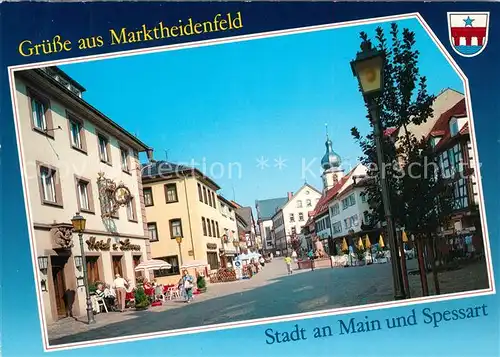 AK / Ansichtskarte Marktheidenfeld Marktplatz Marktheidenfeld