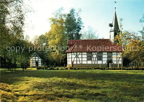 AK / Ansichtskarte Cloppenburg Fachwerk Kirche Bauerschaftsschule  Cloppenburg