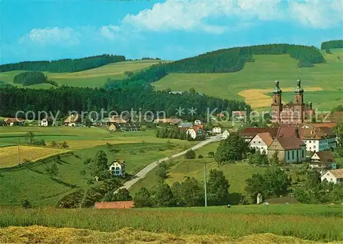 AK / Ansichtskarte St_Peter_Schwarzwald Seminar Pfarrkirche  St_Peter_Schwarzwald