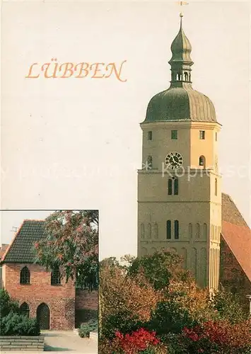 AK / Ansichtskarte Luebben_Spreewald Paul Gerhardt Kirche Der Trutzer Luebben Spreewald