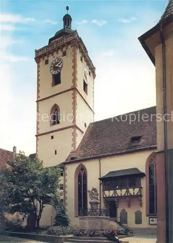 AK / Ansichtskarte Marktbreit Ev Nikolaikirche Marktbreit